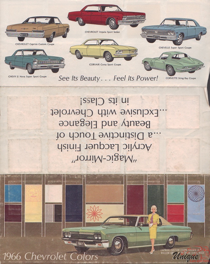 1966 Chev Paint Charts Corporate 2